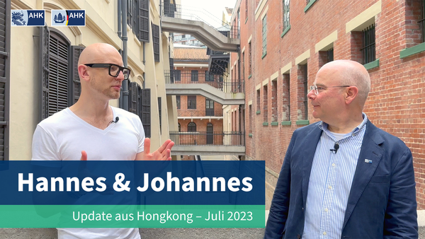 Hannes & Johannes – Update from Hong Kong