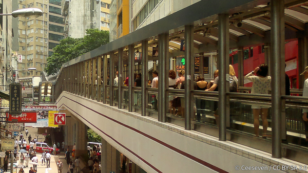 ...Hong Kong has the longest outdoor escalator system in the world?